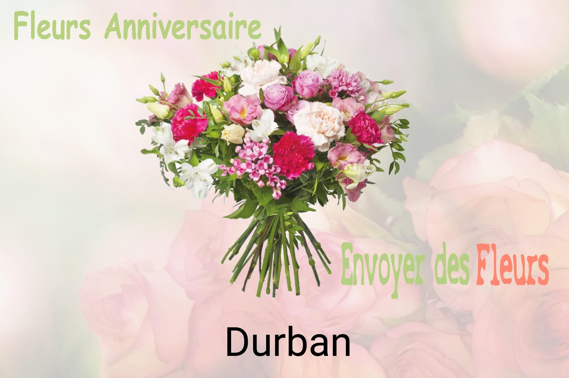 Bouquet de fleurs d’anniversaire livré à Durban