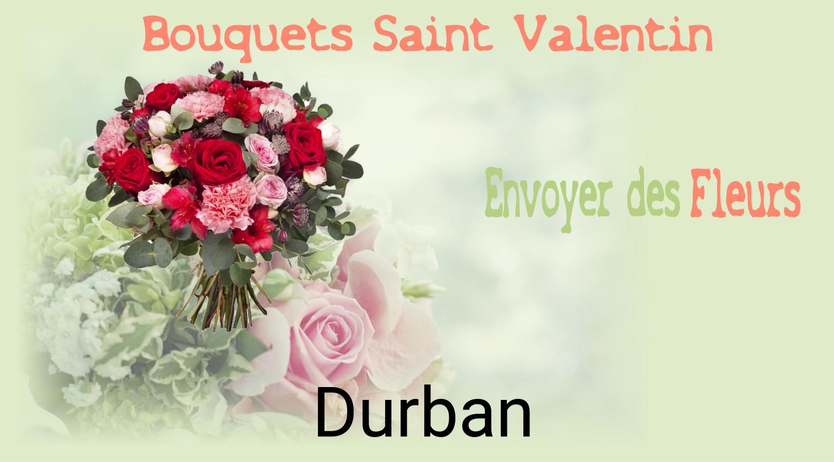 Roses de Saint-Valentin livrées à Durban